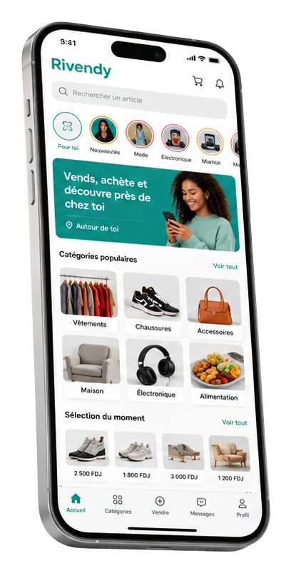 Application Rivendy développée par Weltizone